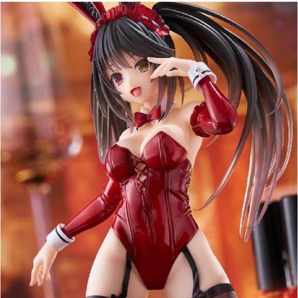 Date a Live Tokisaki Kurumi Figure 13cm Red Bunny Ver. US Seller - Picture 2 of 6